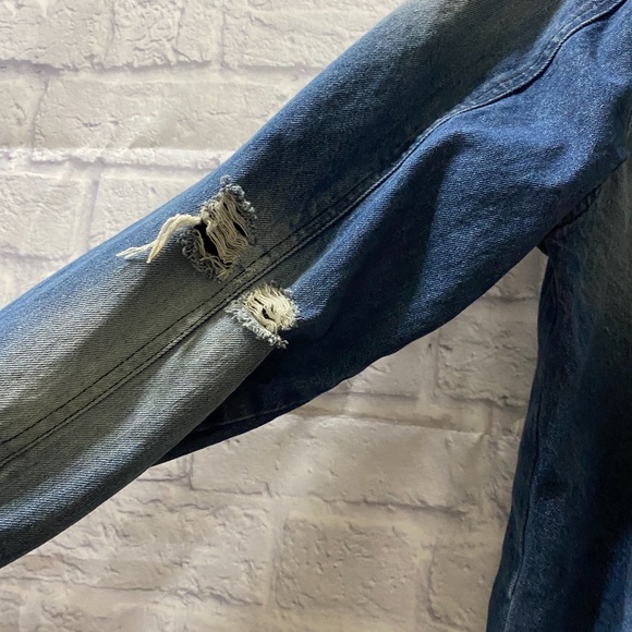 Waimea Distressed Denim Jean Jacket - Picture 6 of 8